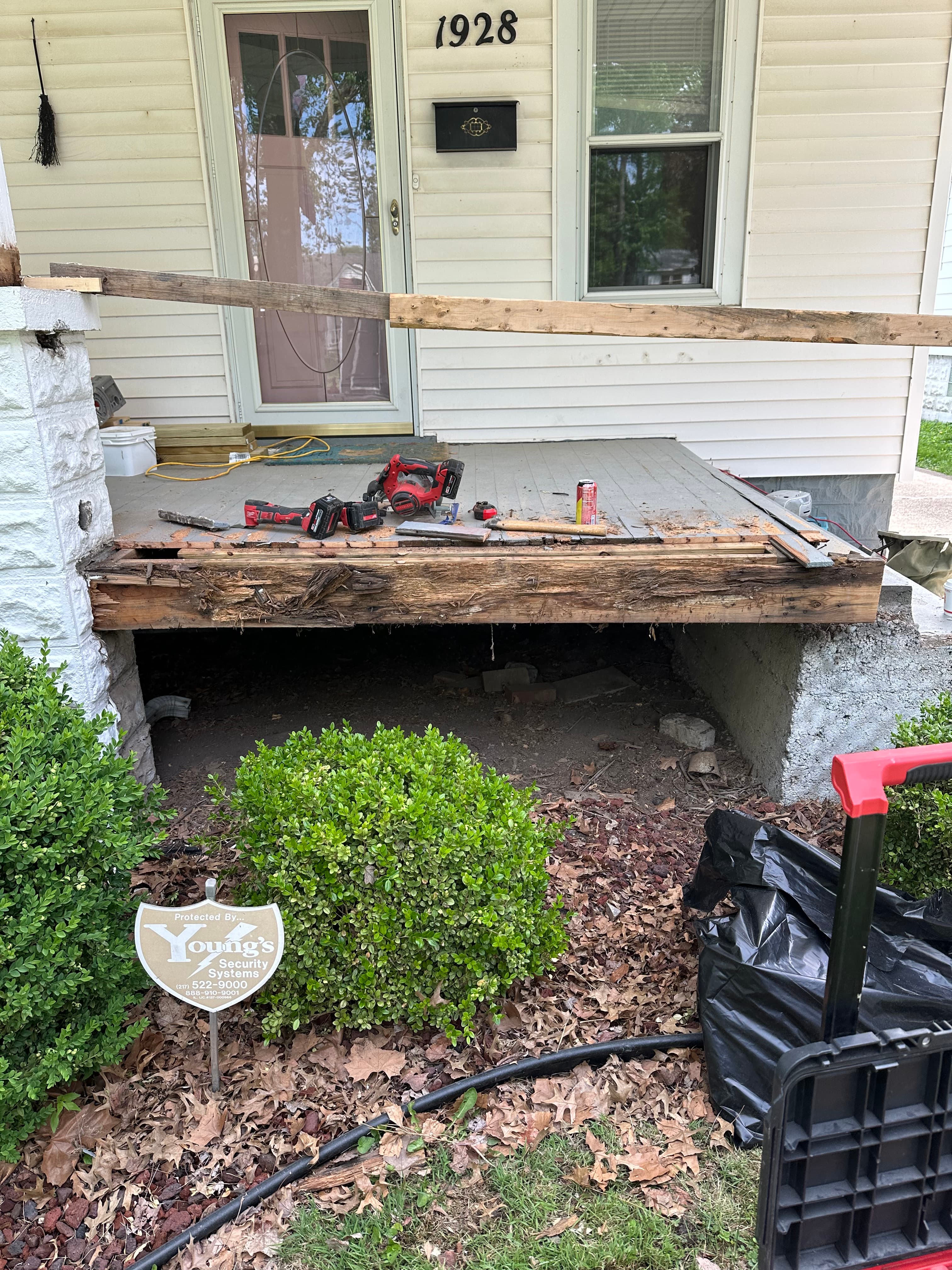 Before: Porch Repair — photo 3