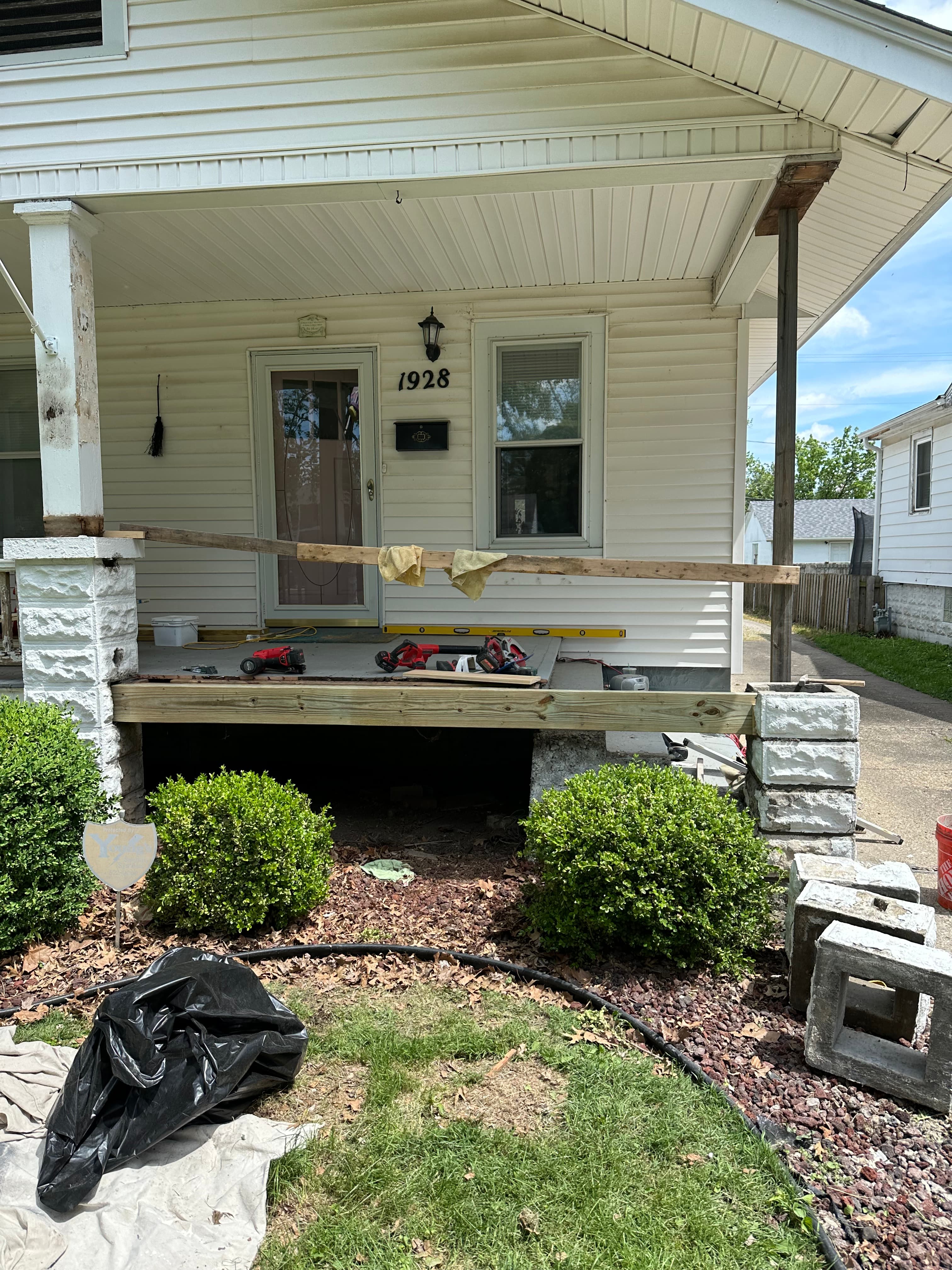 Before: Porch Repair — photo 5