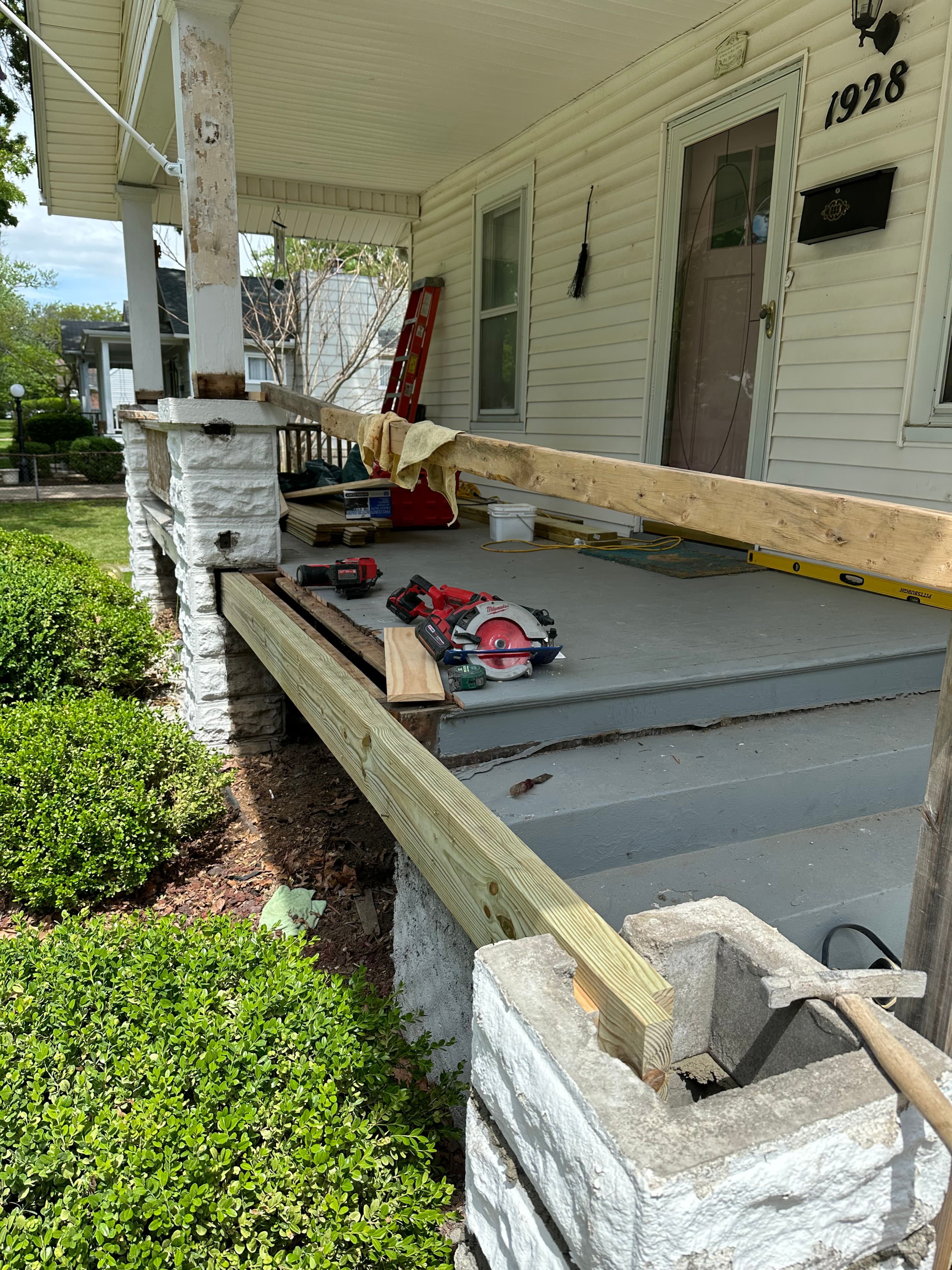 Before: Porch Repair — photo 7