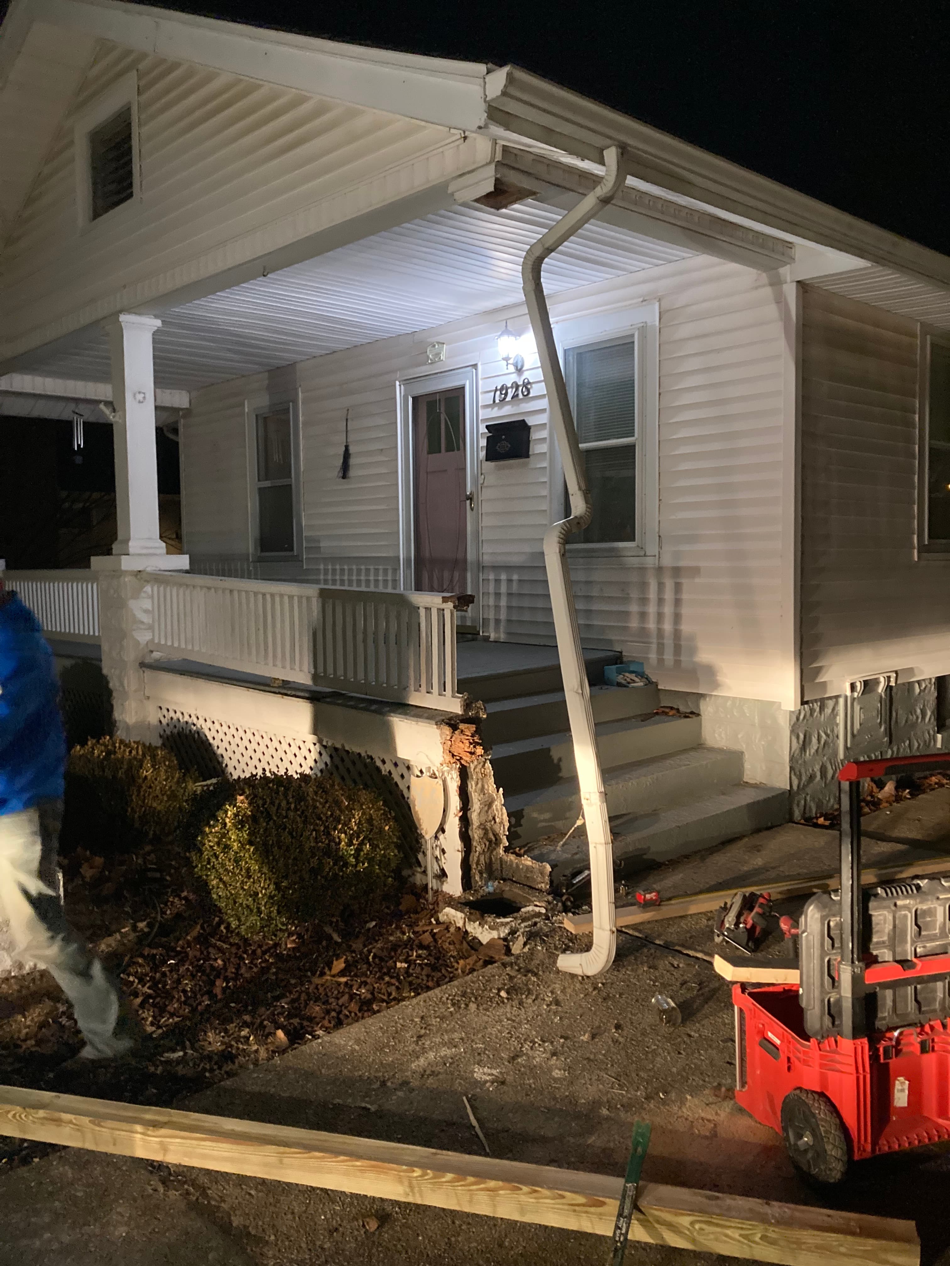Before: Porch Repair — photo 8